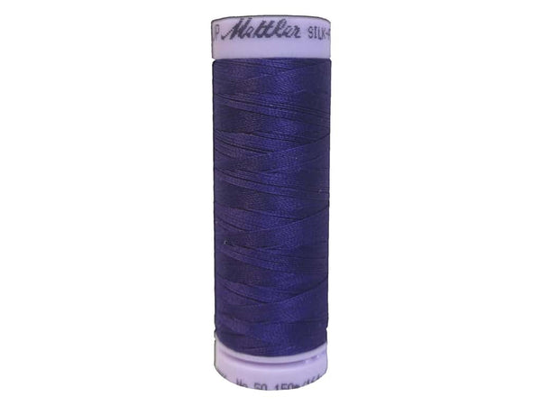 Mettler Silk Finish Cotton Thread 50 wt. 164 yd. #0030 Iris Blue